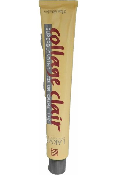 Lakme كريم تلوين الشعر كولاج كلير 12/63 سوبر بلوندينغ من لاكمي، 1 2، 60 مل [28831]