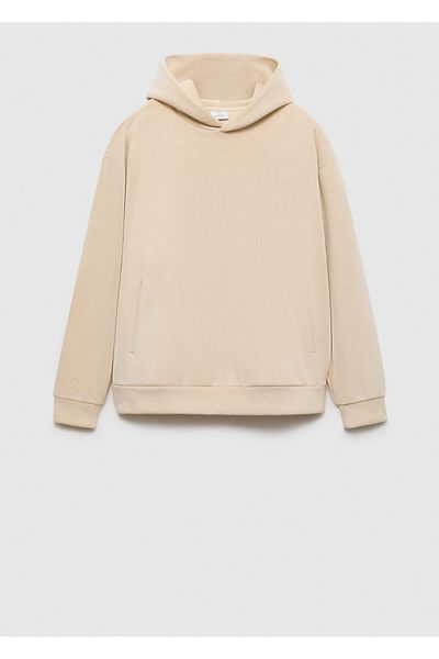 MANGO Woman Ανδρικό φυσικό φούτερ 77027929