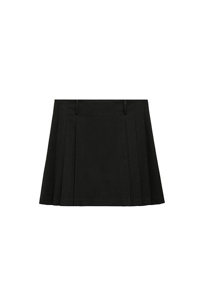 MANGO Woman Women's Black Skirt 77964786