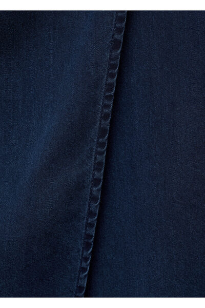 MANGO Koyu Denim Kadın  Etek 77150333