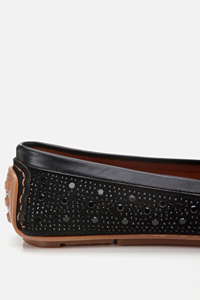 Yaya by Hotiç Siyah Kadın Loafer Ayakkabı 01AYY307840A100