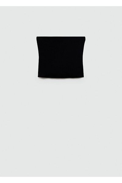 MANGO Woman Women's Black Bustier 67048643