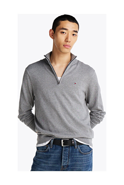 Tommy Hilfiger Základní bavlněná maketa na zip