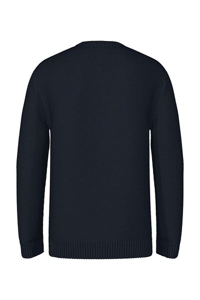 Tommy Hilfiger Чоловічий светр з органічної бавовни темно-синього кольору Dm0dm18370c1g з логотипом бренду підходить для повсякденного носіння