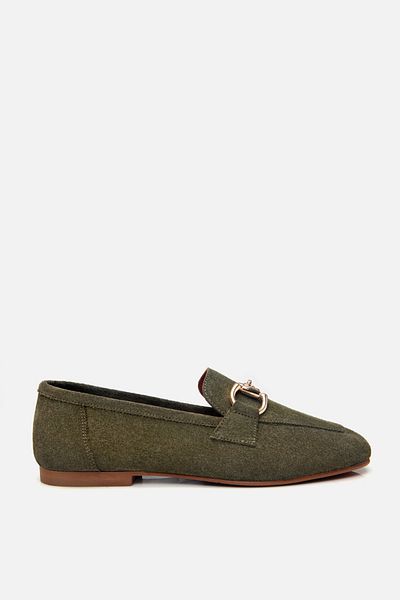 Yaya by Hotiç Khaki Damen Loafer Schuhe 01AYY 309650 A880