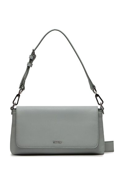Calvin Klein Šedá dámská taška přes rameno 14x26,5x6 cm K60K611928PEB