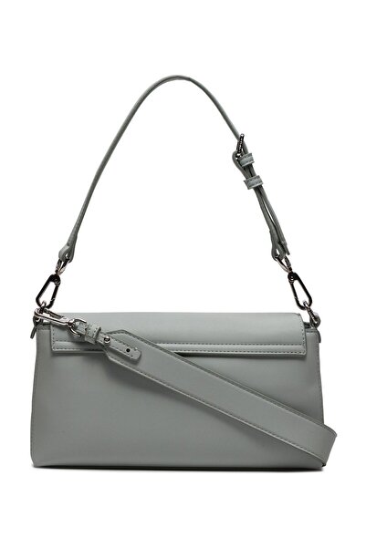 Calvin Klein Grey Women's 14x26.5x6 cm Shoulder Bag K60K611928PEB