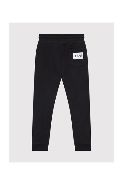 Calvin Klein Jeans Dětské černé tepláky