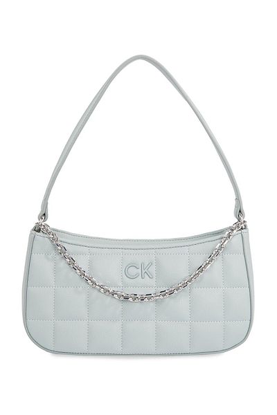 Calvin Klein Női logó műbőr, mindennapi használatra készült szürke válltáska K60K612017-PEB