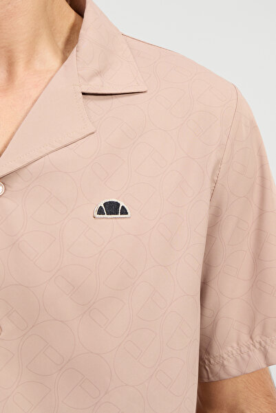 Ellesse Men's Shirt - Light Brown