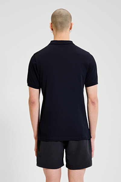 Ellesse Pánské černé tričko Polo Neck