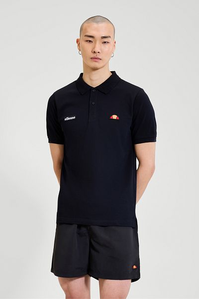 Ellesse Pánské černé tričko Polo Neck