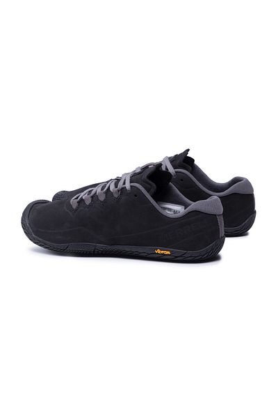 Merrell Damen Sportliche Halbschuhe Wanderschuhe Vapor Glove 3 Luna LTR Barefoot J003422 Schwarz Black/Char