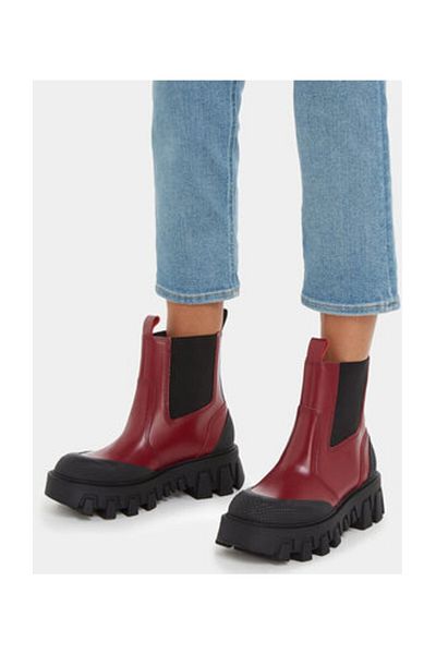 Tommy Jeans A Chelsea Red Adults csizmát játszik