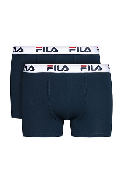 Fila 2 Συσκευασία Herren Boxer Shorts - Baumwolle, einfarbig