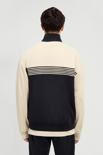 Ellesse Men's Beige/Black Jacket