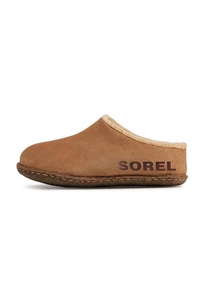 Sorel Dětské pantofle hnědé