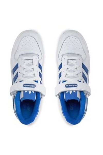 adidas Fy7756 Forum Low White - modré pánské lifestylové boty