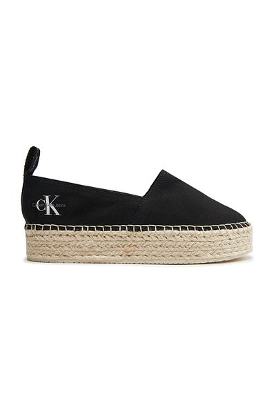 Calvin Klein Topánky na platforme Espadrille YW0YW01378BEH ESPADRIL YW0YW01378 BEH