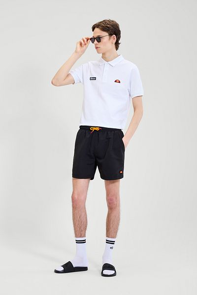 Ellesse Ανδρικό μπλουζάκι Polo Neck - Λευκό