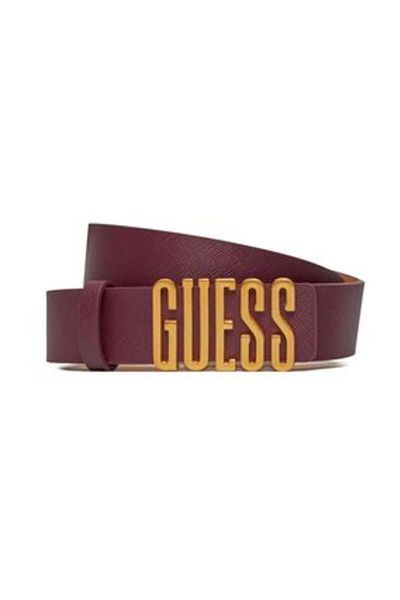 Guess Dámský pásek Burgundsko pro dospělé