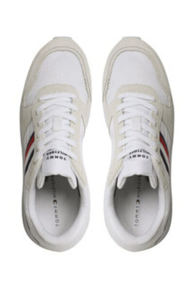 Tommy Hilfiger Erkek Tommy Hilfiger Runner Evo Mix Erkek Sneakers FM0FM04699