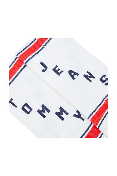 Tommy Jeans Magas zokni, uniszex fehér felnőttek