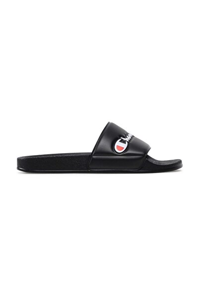Champion شبشب نسائي أسود من Icons Varsity Slide-S11544-KK001