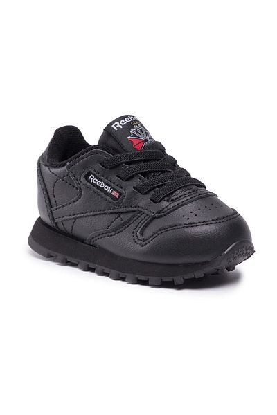 Reebok Fz2094 Cl Lthr Černé dětské vycházkové boty