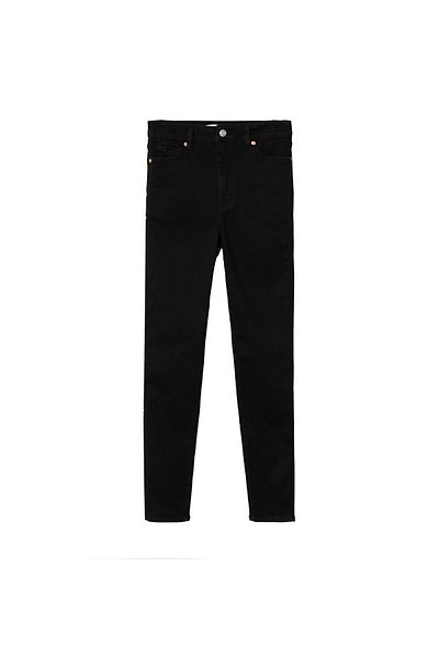 MANGO Woman Black Denim Women's Trousers47000157