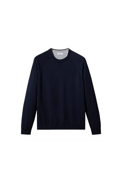 MANGO Man Marineblauer Herrenpullover47940807