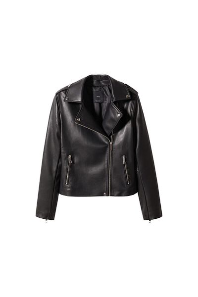MANGO Schwarze Damenjacke 57943798
