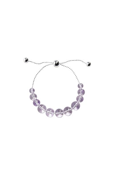 MANGO Woman Women's Pale Lilac Bracelet 37092512