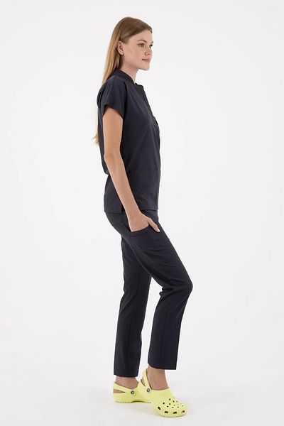 Uçak Medikal Set uniformă premium Petra Gri antracit