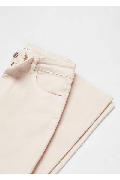 MANGO Woman Blugi pentru fete BEIGE 67180634