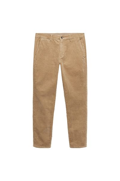 MANGO Beige Men's Trousers 67100629