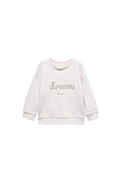 MANGO Lilac Baby Girl Sweatshirt - 67080663