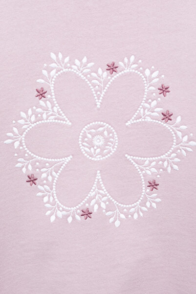 MANGO Kids Pastelově růžové dívčí šortky a bermudy 57078268