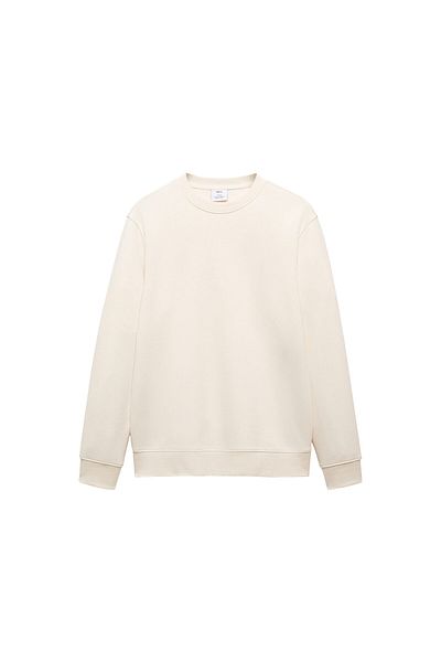 MANGO Woman Ανδρικό φυσικό φούτερ 57966007