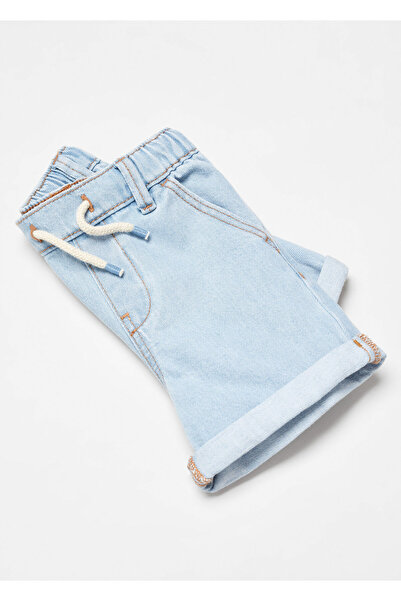 MANGO Woman Açik Denim Erkek Bebek Şort & Bermuda 67075989