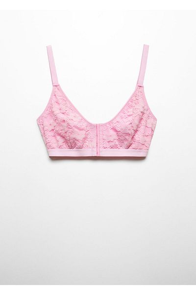 MANGO Woman Rosa Damen-Bikinioberteil 57097759