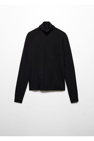 MANGO Woman Pulover de damă negru 67110462
