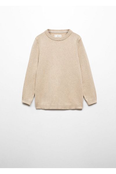 MANGO Woman Boy's Sand Sweater 67160458