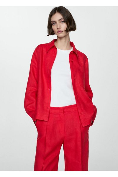 MANGO Coral Women's Trousers 67967142