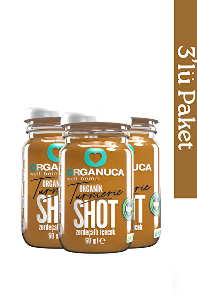 Organuca Organik Zerdeçal Desteği Turmeric 3'lü Paket