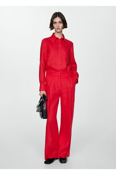 MANGO Coral Women's Trousers 67967142