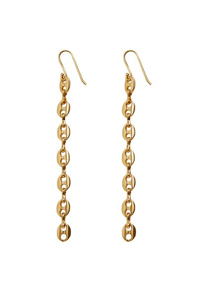 MANGO Woman Cercei de damă de culoare aurie - 37000181