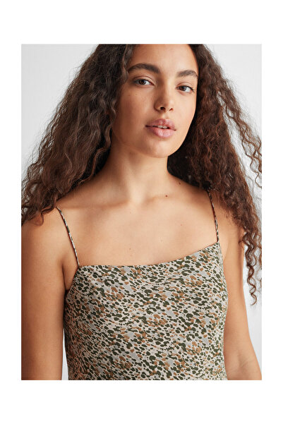 MANGO Kids Εμπριμέ φόρεμα με μακριά μανίκια