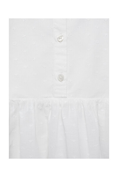 MANGO Kids Κεντητή μπλούζα Plumeti