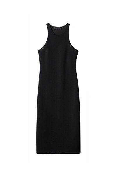 MANGO Woman Midi-dress with slit